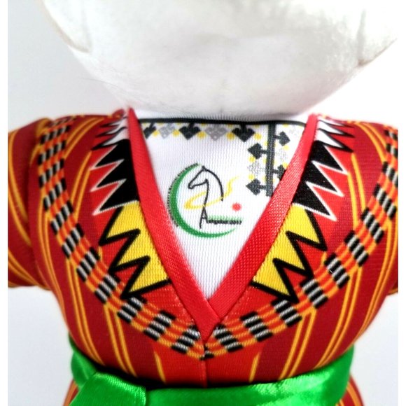 MALVINA Plush Dog Belarus Stuffed Animal w Stand 16 inch Toy Ethnic - Picture 3 of 11